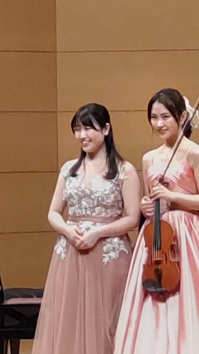 高松亜衣さんの地元、一宮でのリサイタル最高でした。フランクのソナタ