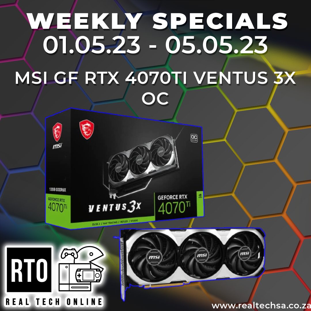 WEEKLY SPECIALS!
Check out our April WEEKLY specials, you wouldn't want to miss!
realtechsa.co.za/product/msi-gf…