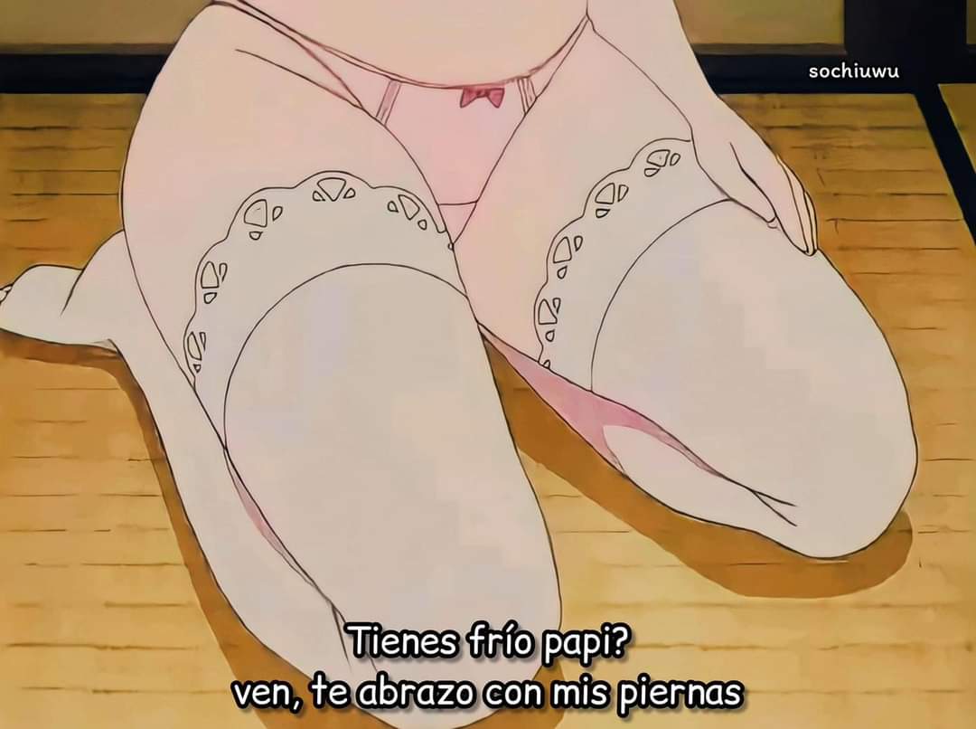 ˚ ❥ ❱ #胡桃.
ᅠᅠ  
— ¿Tienes frío mi amor?...ven aquí ❤️
­­ ­ ­ ­­­­ ­
