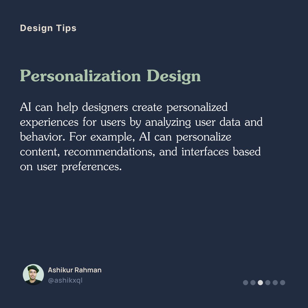 ashikxql's tweet photo. AI and the Future of Design
#aidesign #designbyai #Ai #artificialintelligence #automateddesign #designauto #designerAi #Aidesigner #designwithAi #chatgtpforDesigner #fastdesign #designergrowth https://t.co/KDkrx5LzvF