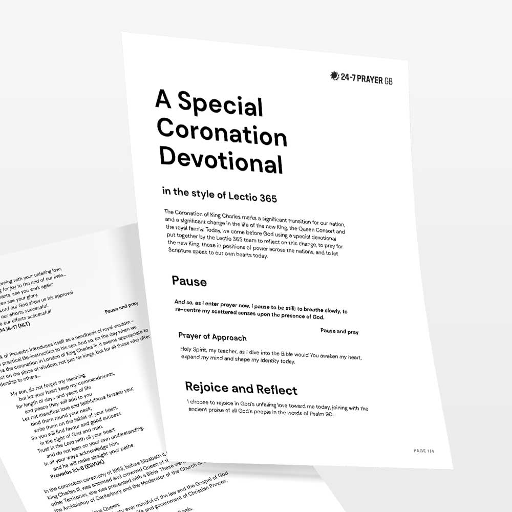 As communities gather today, we are reflecting on the place of wisdom; for kings, for all in leadership, and for our own hearts. To join us, you can download a special devotional PDF alongside other resources, by following the link. buff.ly/3LhnZat