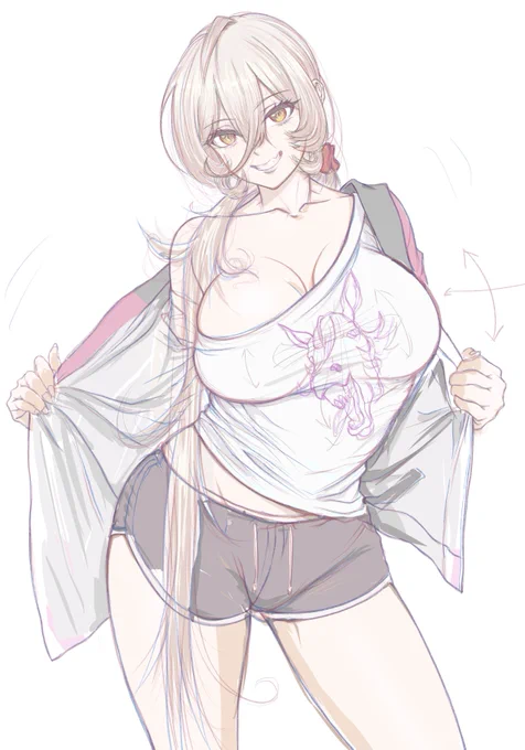 描きかけのえっち