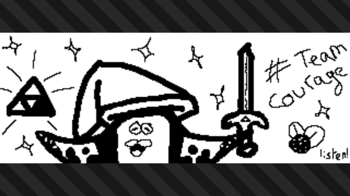 InaSplatLegend's tweet photo. #Splatoon3 #NintendoSwitch 
#TeamCourage #Link

Let's go #TeamCourage !!! https://t.co/Gui9xhrax4