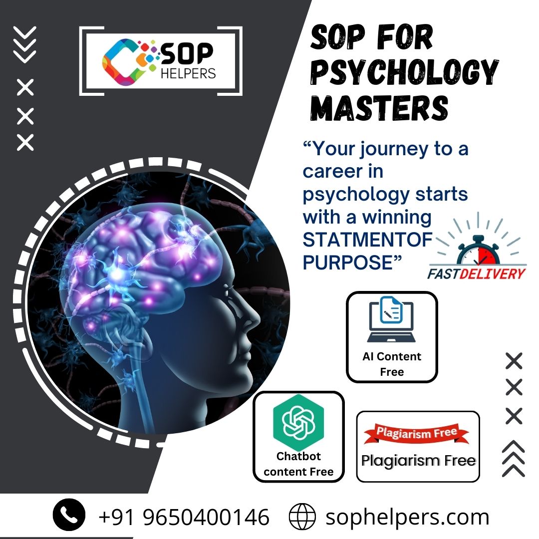 sophelpers's tweet photo. A strong psychology master's program statement of purpose should convey your academic and research background, demonstrate your passion for the field, and align your career aspirations with the program.

#sop #sopwriter #sopexpart #sopforuk #sopforvisa #sopforcanada #sopforusa https://t.co/eQvmMTspXJ