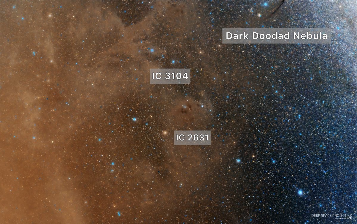 deepspaceproj's tweet photo. This is a follow up to my previous post, where I imaged IC 2631 up close! This zoomed out field of view shows just how vast, but yet close these deep space objects are from each other! 

#sonyalpha #sony #sonyphotography #sonya7iii #sonyimages #australia #chameleon #southern https://t.co/0gCXmJ7Nr8