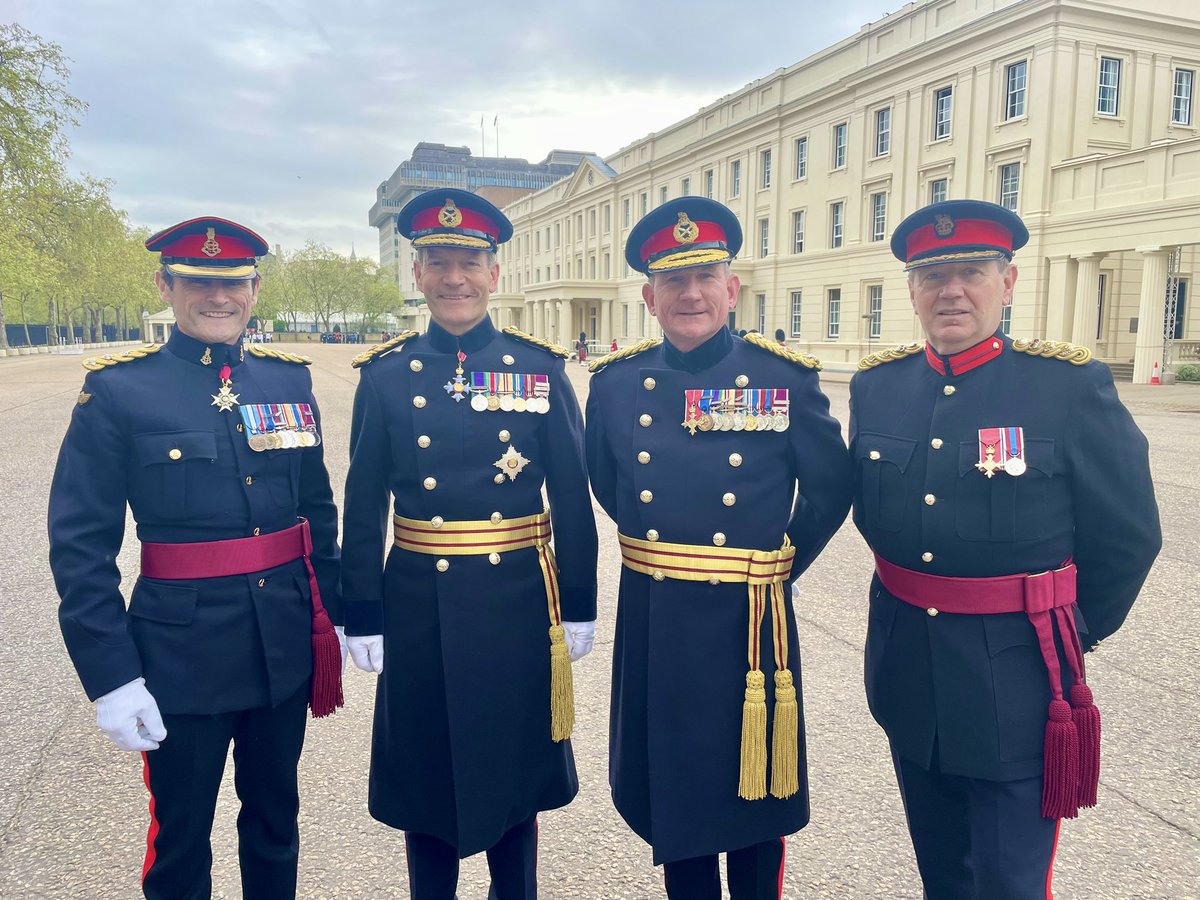 Proud Sappers @proudsappers.  What an epic day here in London.  🇬🇧👑😊.