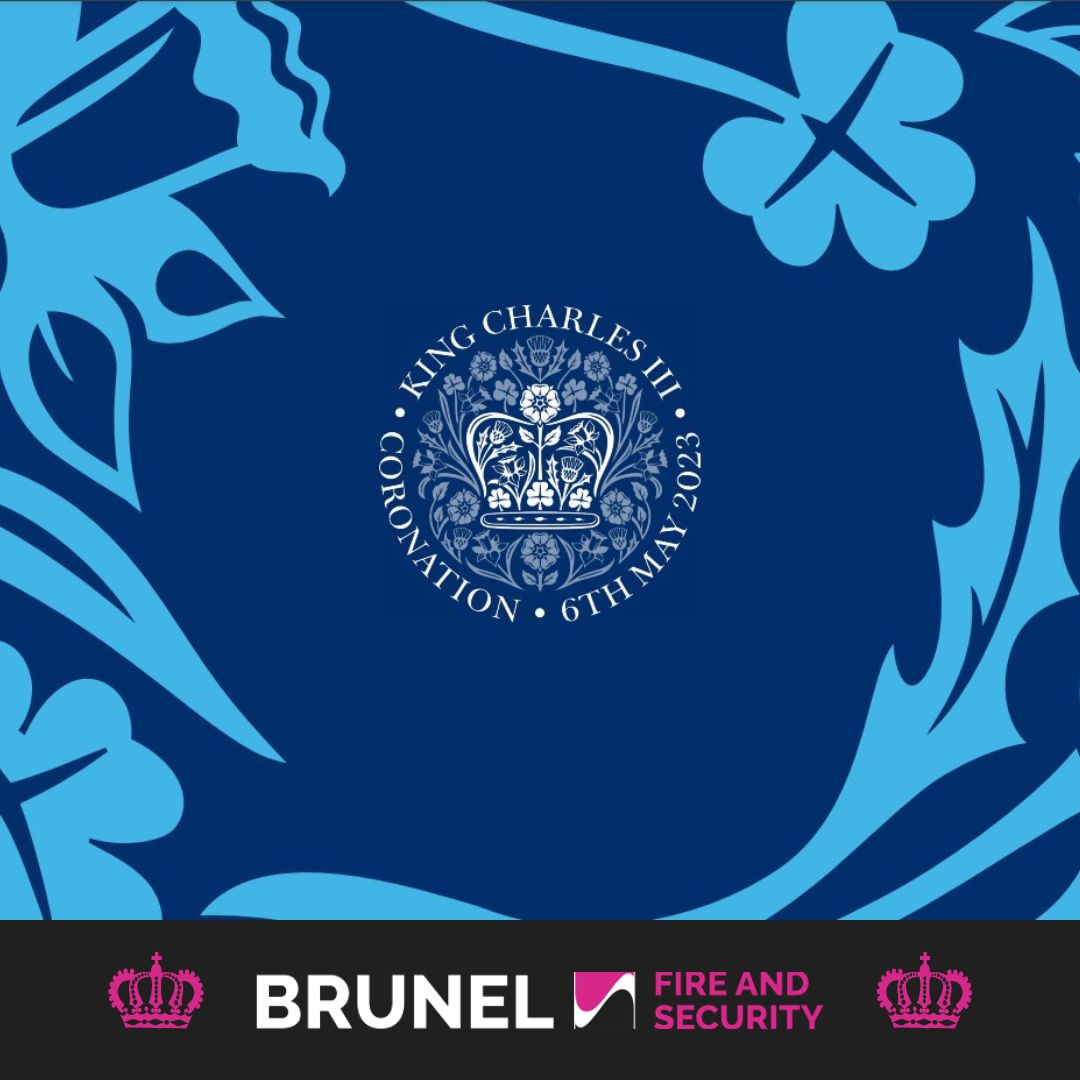 BrunelSecurity's tweet photo. 👑We at Brunel Fire &amp; Security are in full support of the #Coronation Of His Majesty The King and wish everyone a wonderful day in celebrating this landmark occasion👑 https://t.co/FKzMELcCeQ