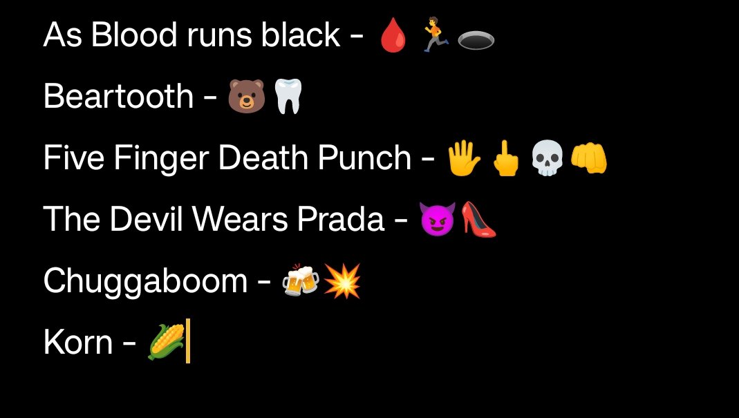 TNSGingerAle's tweet photo. @DickeyFTLOY Emoji Suggestions you never ask for. Enjoyed the vid https://t.co/XGVwsOyE5E