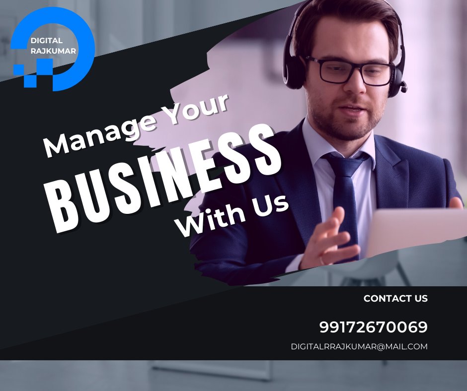 itsdigitalraj's tweet image. Manage Your Business with Us. #digitalrajkumar #digitalmarketing #socialmediamarketing