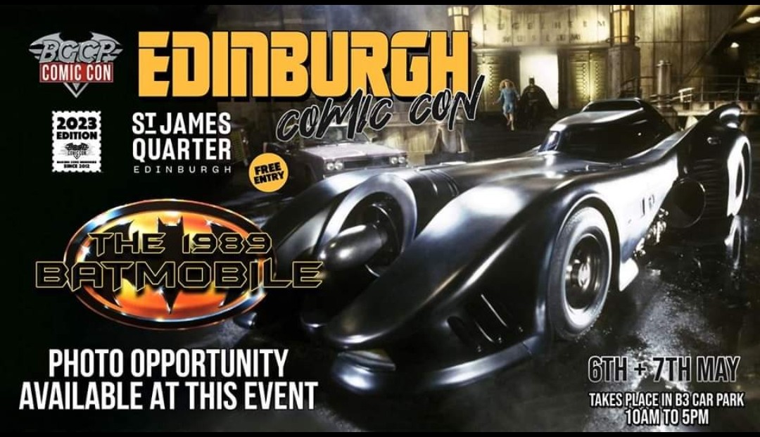 RumbleVision's tweet photo. It's Saturday I'm up, fresh and off to Edinburgh comic con to see the batmobile inner me can't wait π
#edinburghcomiccon
#ToTheBatMobile https://t.co/LV4ZsUAKrE