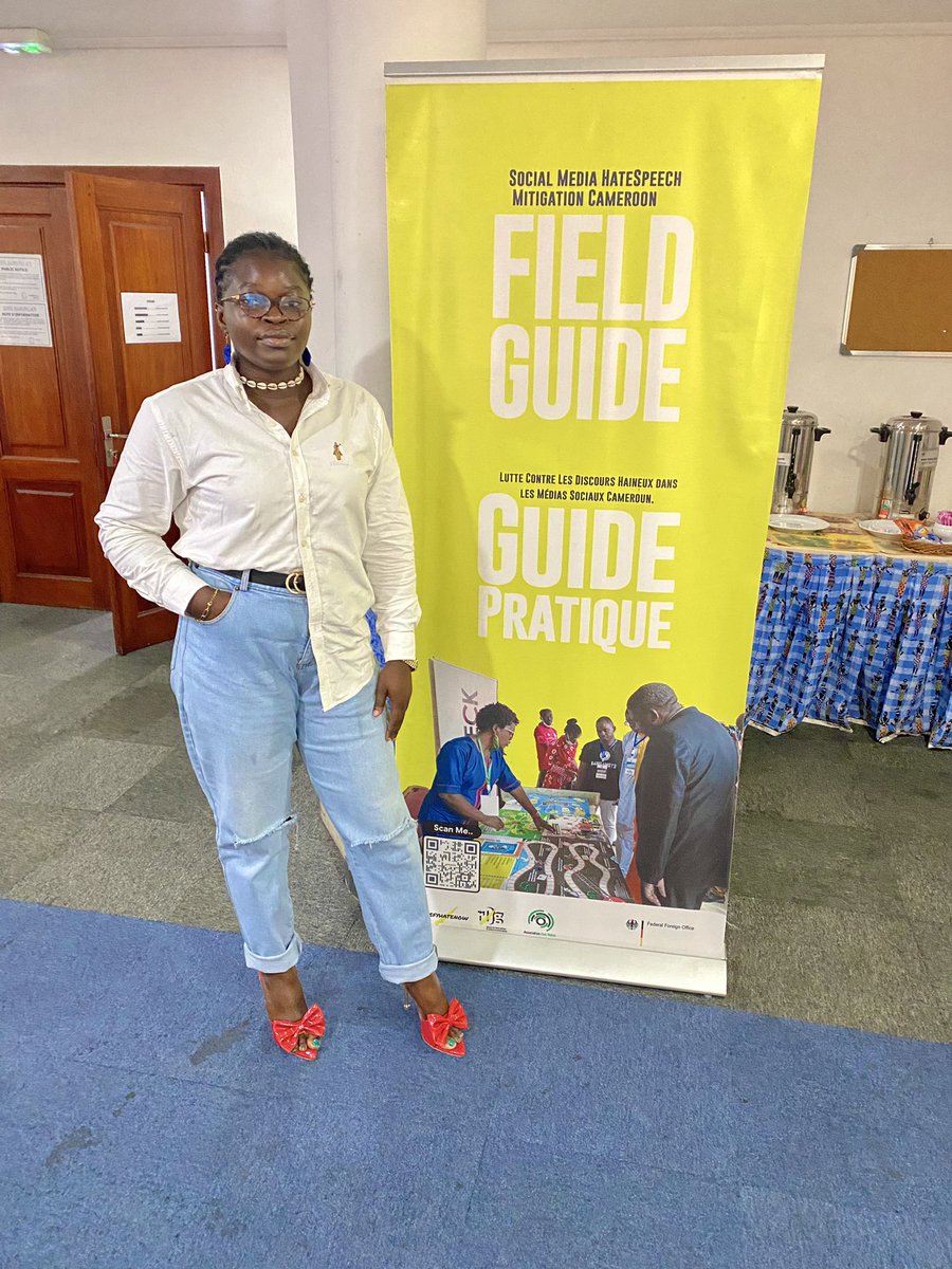 SandyRoseegbe51's tweet photo. Community Engagement with the Field Guide .
Workshop day 2.
#WeStand4Peace
#FieldGuideCameroon
#PeaceBuilding
#Act4Peace
#HateFreeCameroon
#UnCameroonSansHaine
#Pennotgun
@DefyhatenowWCA
@DefyhatenowEA
@defyhatenow https://t.co/KNjNKESjk9