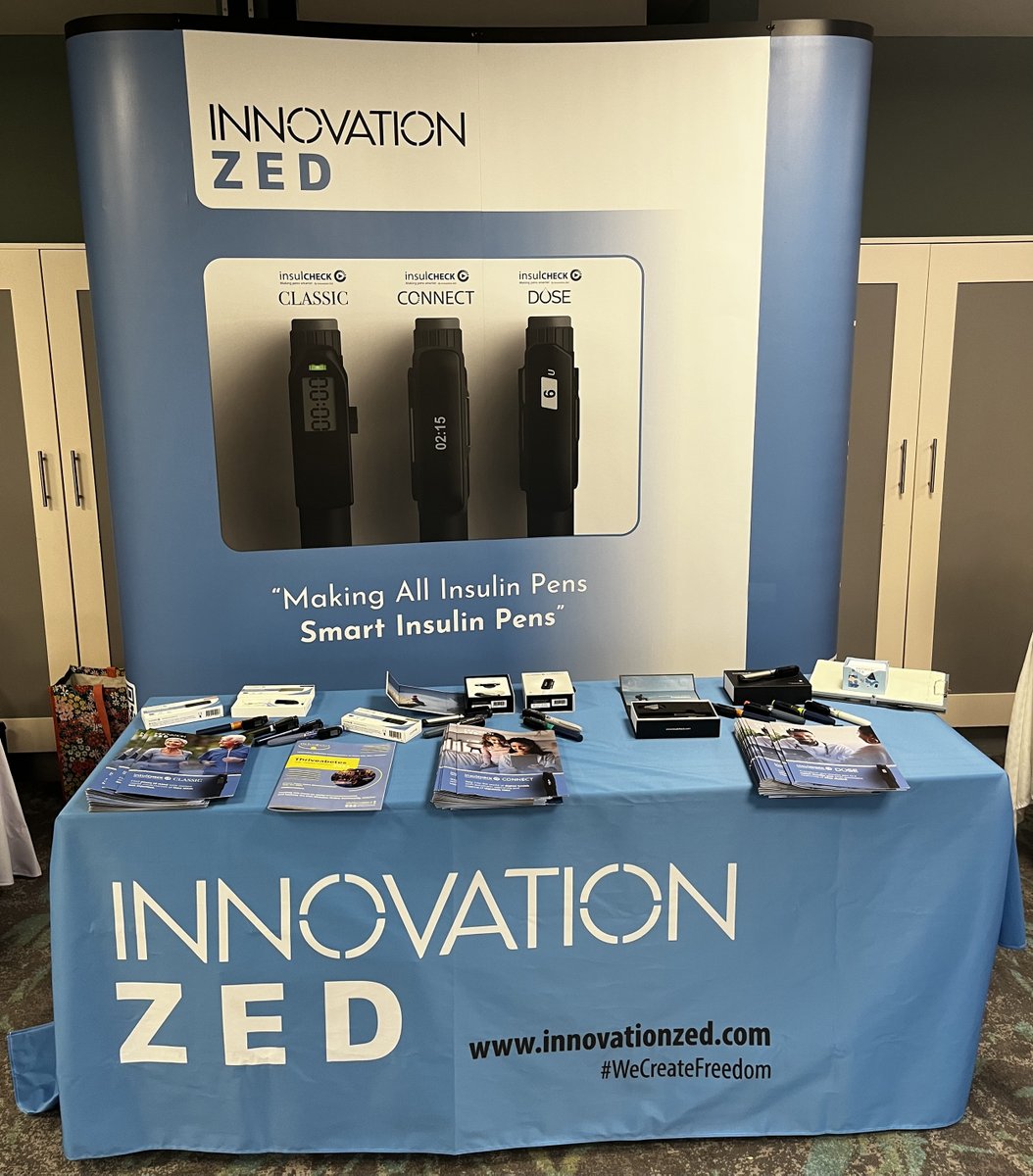 InnovationZed's tweet photo. Come see us today as we exhibit at Thriveabetes 2023 in Dublin! We are showcasing our three generations of add-on technology.
#WeCreateFreedom
#connectedhealth #medicaldevices #digitalhealthcare #insulinpen #smartpen https://t.co/ZceBsjBcc0