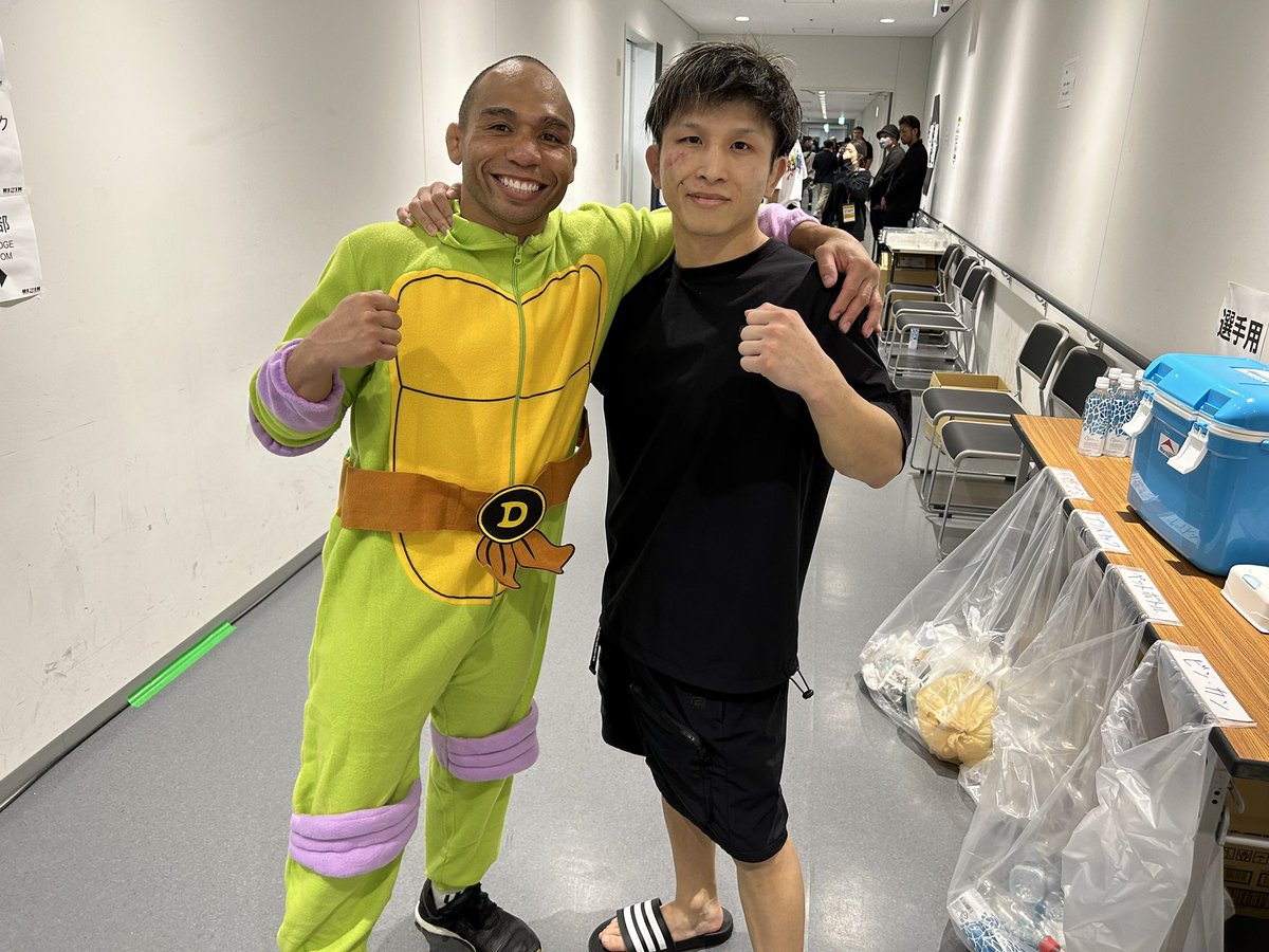 tatsuki19961004's tweet photo. 憎めないのが悔しい。笑
負けたけど後悔はない

パンチ痛かったよ！
ありがとう🤛
@JohnDodsonMMA https://t.co/tbc5LNFQjL