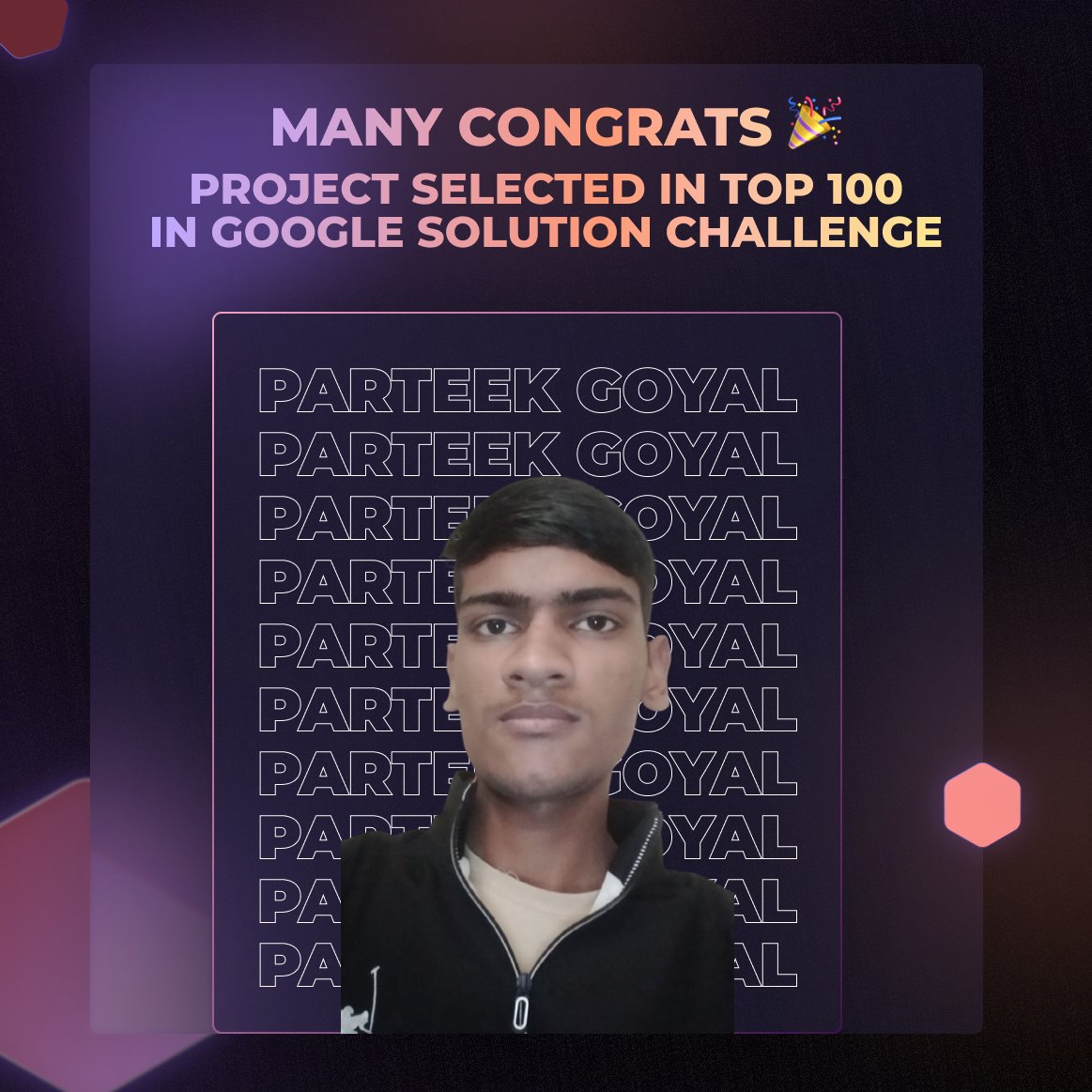 GDSCNitj's tweet image. Congratulations core team members on being selected in the Google Solution Challenge with our innovative "Sleep Solution" app idea! Your hard work and teamwork paid off and we couldn't be prouder ! Excited to see our idea come to life! 🎉💡 #GoogleSolutionChallenge #DSCNITJ