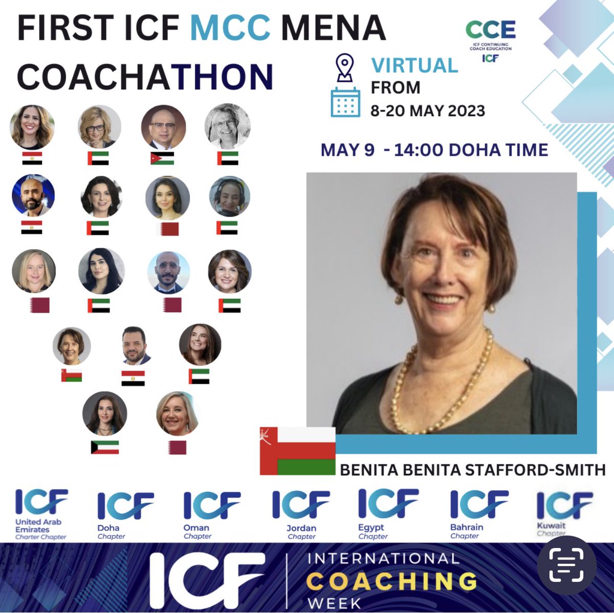 icfdoha's tweet photo. Do not miss ..professional coaching excellence in the MENA, and learn how the best coaches in the world achieve client transformation.
Register:UAE: https://t.co/lTV3S6uf5l
OMAN: https://t.co/0cLdpmYxMM Qatar: https://t.co/T0MckDp8uO
#coaching #uae #icfqatar #icw2023 #icfcoach # https://t.co/94dKqwb4Go