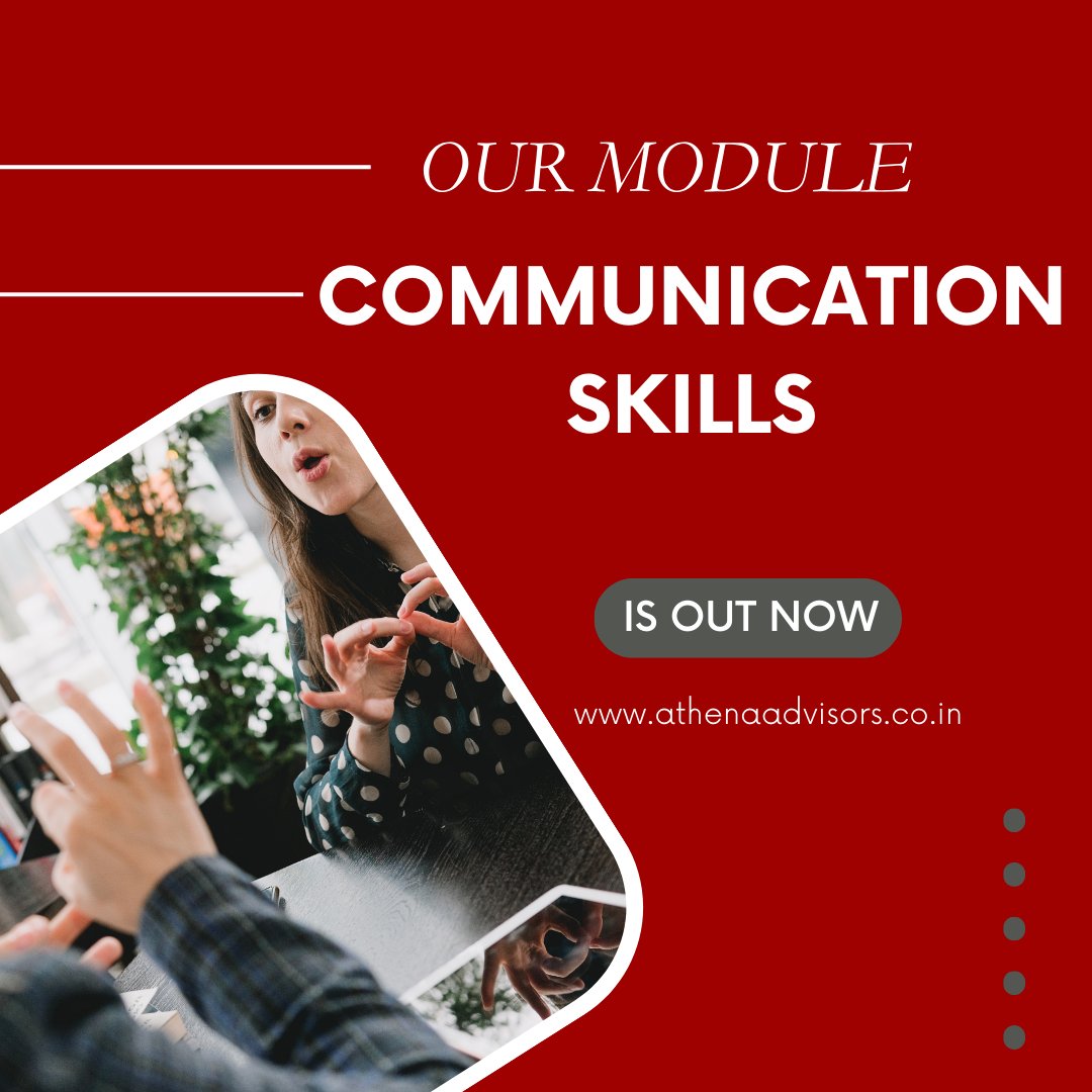 LearnAthena's tweet photo. For Our Behavioural Skills Course - Our module on Communication Skills is now available for you

This is one of the 8 modules in Our Behavioural Skills Course

So what are you waiting for?
Enroll Now!

Visit our Website: https://t.co/cpiuqvf3ap

#behaviouralskills #communication https://t.co/Xm1ksERXbR