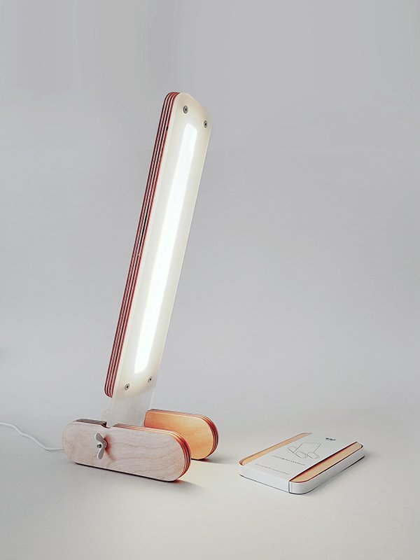 The greater the effort, the sweeter the reward ♥

Handcrafted Table Lamp

Materials: Plywood and Acrylic
Illumination Source: LED
Light Color: Warm White (2700-3400 K)
By me 

For more information 👇behance.net/gallery/117749…

#handmade #productdesign #lamp #minimalism
