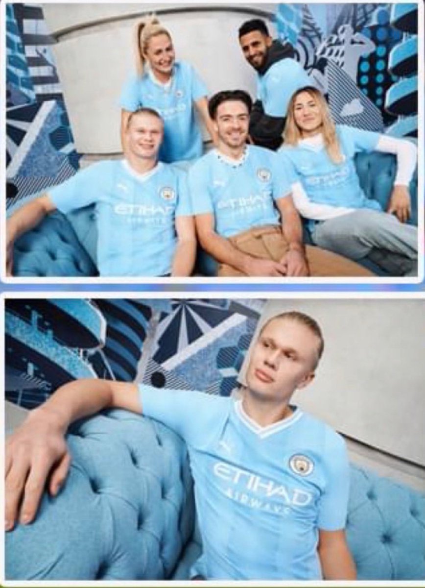 lewiswalkden's tweet photo. [🚨] LEAKED: #ManCity’s 2023/24 home kit. https://t.co/hRLWU1gjRH