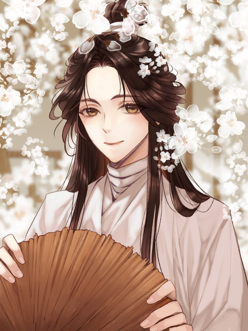 天官賜福のイラストは描いたことなかったので練習がてら