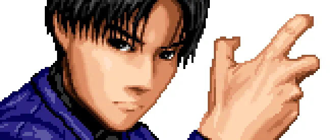 メチャクチャいい感じに手が描けたドット絵見て。 すごくいい感じの手になったと思うのですよ。 (必殺同じポーズして写真撮ったの術)