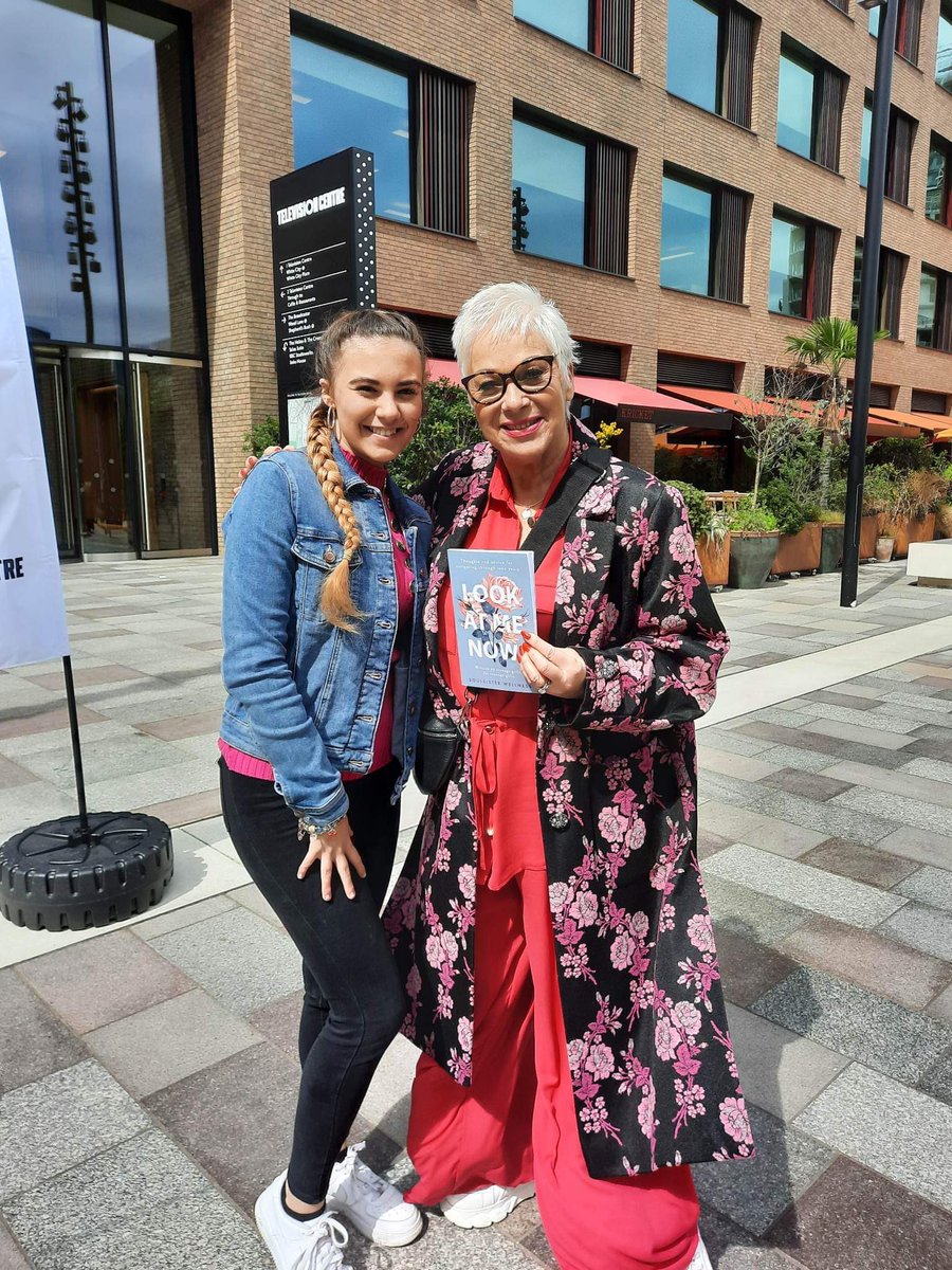 Here is the fabulous <a href="/RealDeniseWelch/">Denise Welch</a> with our young author Lexie, sharing a picture of our Look At Me Now book. Thank you so much!

Join our campaign, get a copy of the book and tag us in #passthebook to feature in our socials.