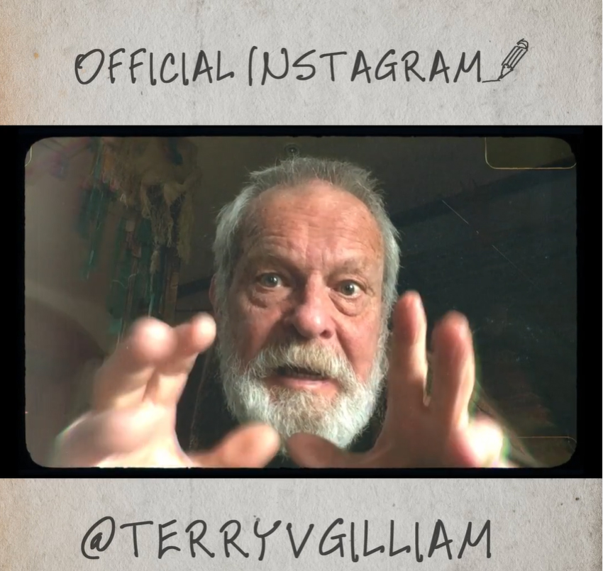 Terry has rebooted his Instagram feed and will be posting news and original content over there instagram.com/terryvgilliam/