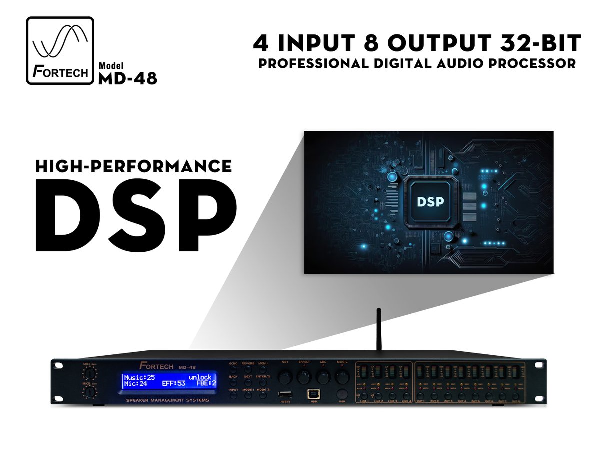 phannguyenaudio's tweet image. 𝐅𝐨𝐫𝐭𝐞𝐜𝐡 𝐌𝐃-𝟒𝟖 𝟒 𝐢𝐧 𝟖 𝐨𝐮𝐭 𝐏𝐫𝐨𝐟𝐞𝐬𝐬𝐢𝐨𝐧𝐚𝐥 𝐏𝐫𝐨𝐜𝐞𝐬𝐬𝐨𝐫 𝐃𝐢𝐠𝐢𝐭𝐚𝐥 𝟑𝟐-𝐁𝐢𝐭 𝐃𝐒𝐏 𝟏𝟔 𝐁𝐚𝐧𝐝 𝐄𝐐 𝐄𝐪𝐮𝐚𝐥𝐢𝐳𝐞𝐫

#vangso #driverack #fortech #mixerdriverack #mixerfortech #driverackfortech #mixer4in8out #driverack4in8out