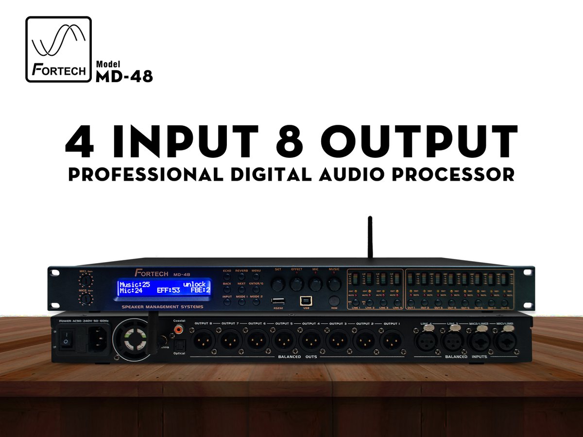 phannguyenaudio's tweet image. 𝐅𝐨𝐫𝐭𝐞𝐜𝐡 𝐌𝐃-𝟒𝟖 𝟒 𝐢𝐧 𝟖 𝐨𝐮𝐭 𝐏𝐫𝐨𝐟𝐞𝐬𝐬𝐢𝐨𝐧𝐚𝐥 𝐏𝐫𝐨𝐜𝐞𝐬𝐬𝐨𝐫 𝐃𝐢𝐠𝐢𝐭𝐚𝐥 𝟑𝟐-𝐁𝐢𝐭 𝐃𝐒𝐏 𝟏𝟔 𝐁𝐚𝐧𝐝 𝐄𝐐 𝐄𝐪𝐮𝐚𝐥𝐢𝐳𝐞𝐫

#vangso #driverack #fortech #mixerdriverack #mixerfortech #driverackfortech #mixer4in8out #driverack4in8out