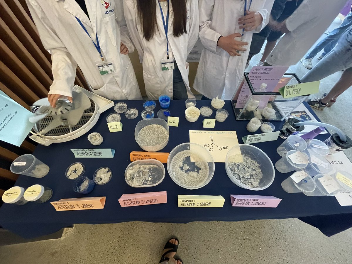 Carolinaciencia's tweet photo. Con mis alumnas de @iesitaca en @ParqueCiencias  en #cristalizaciónenlaescuela 
Con nuestro proyecto “ Más allá de nuestro planeta: cristalización en exoplanetas” @scientix_es https://t.co/OxULga5OSg