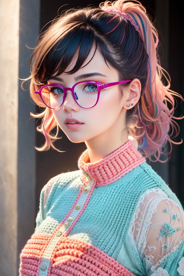 jimmygunawanapp's tweet photo. #AIMuse #crochet #stablediffusion #MadeOniPhone Next door artist who loves to wear crochet. https://t.co/0a4sRVxaBn