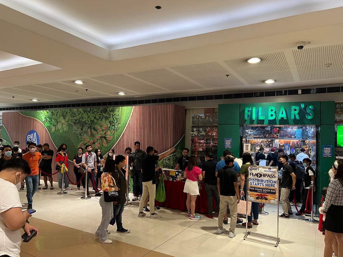 filbarsonline's tweet photo. Still plenty of Free Comic Book Day titles available. Stop by SM Megamall today to grab a copy. 😊 https://t.co/rHvKiPgZIz