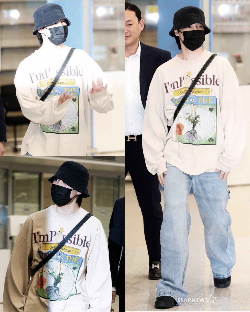 stussyjimin's tweet photo. park jimin is back in korea ♡ 
WELCOME HOME JIMIN https://t.co/wMTF11tXMT