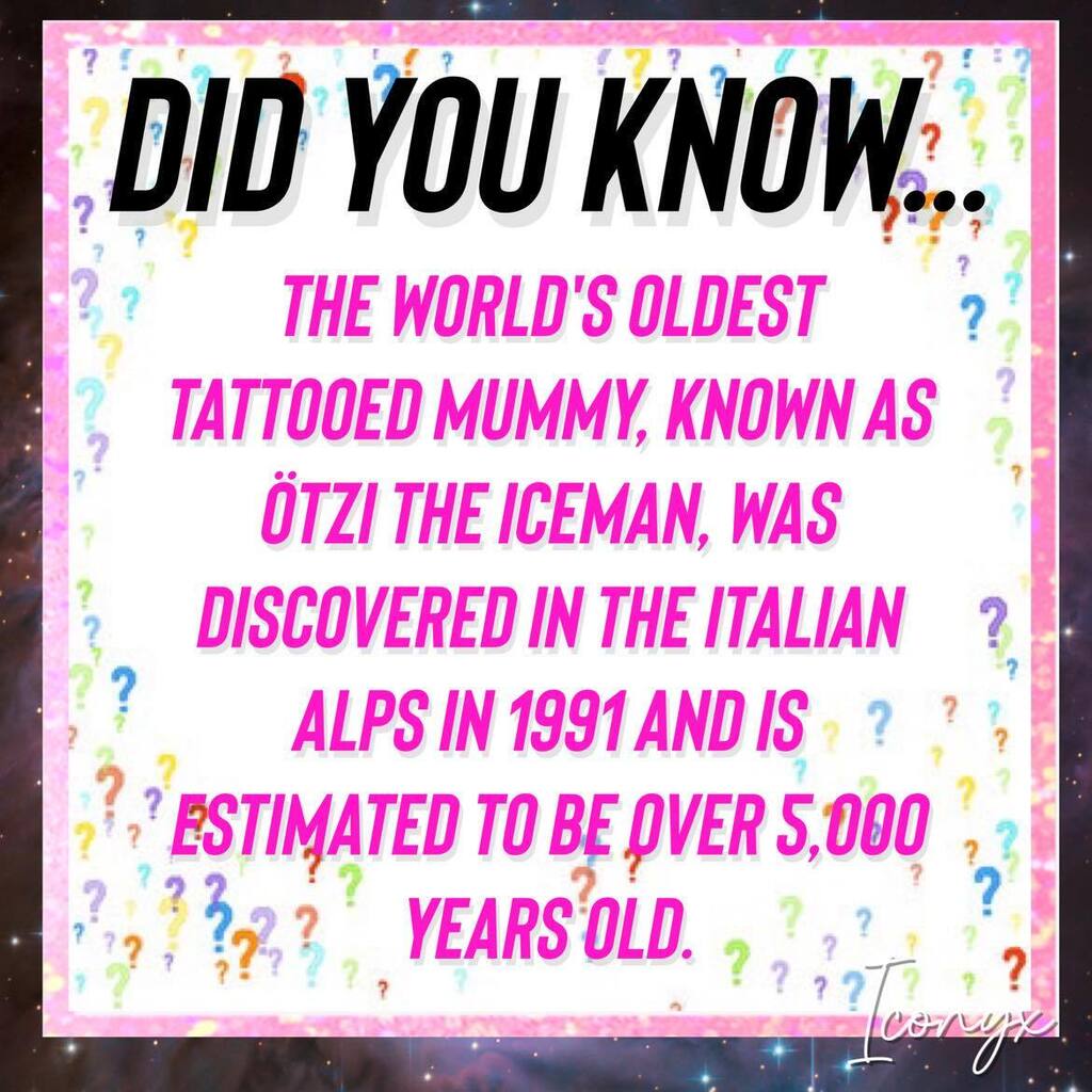 iconyxtattoo's tweet photo. Just a random fact about tattooing. Did you
know this already?

#tattoo #tattooink #tattoolife #ICONYX #iconyx
#iconyxtattoo #randomfacts https://t.co/jA6hB2M1CU