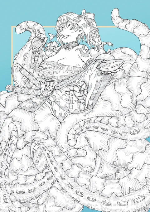 タコ足娘 