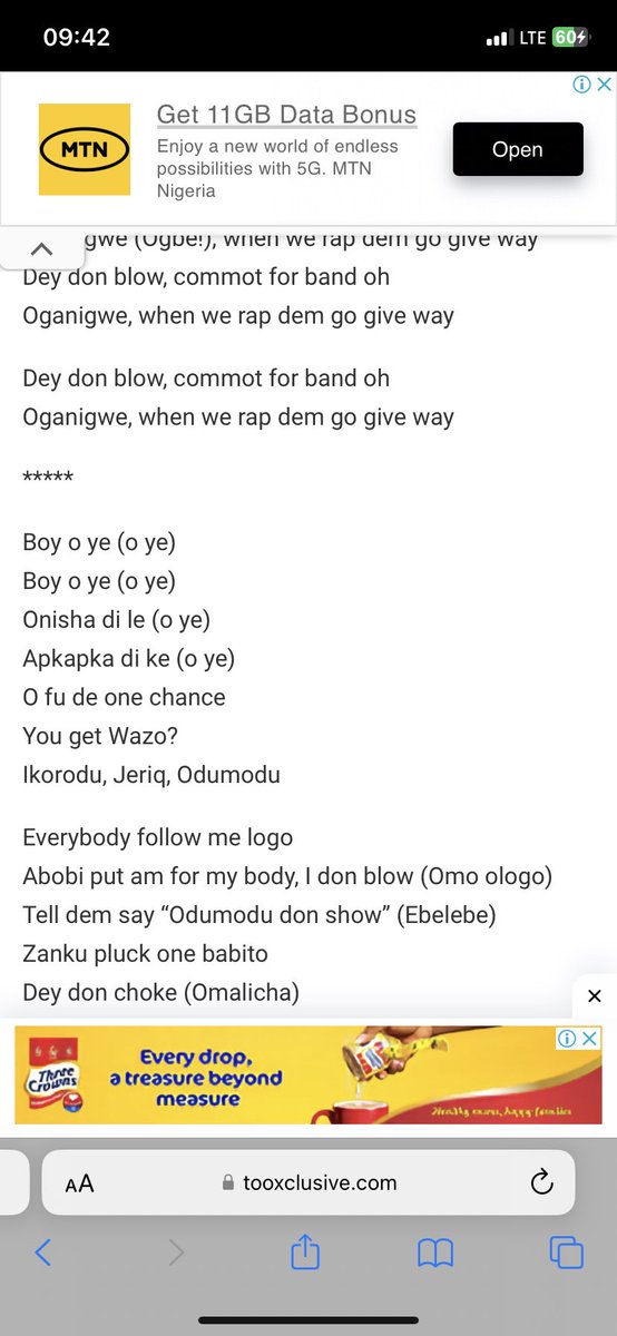 DDadalekan's tweet photo. @Odumodublvck_ @Zlatan_Ibile #Jeriq #oganigwe #ikorodu Dope combo, it feels like olamide and Phyno with pop smoke https://t.co/BsVxdsb8SQ