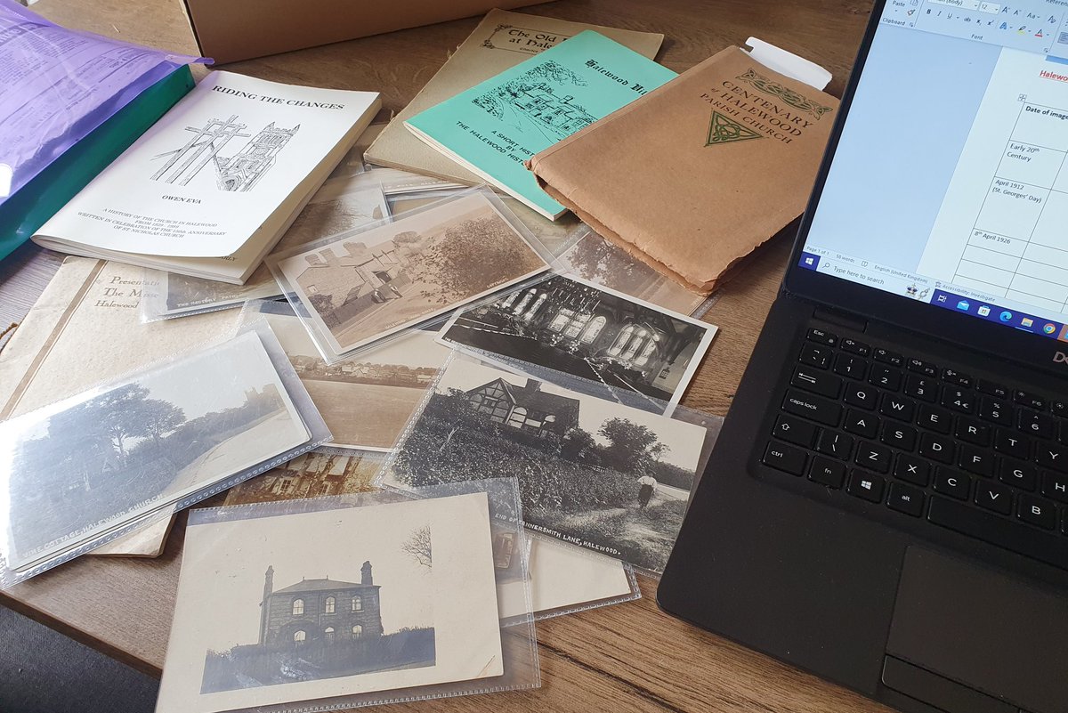 A day of Halewood history research for @cultureKnowsley project - 
'Every Town and Village tells a Story' 📚 📷 
#localhistorymonth
@histassoc
@OnePlaceStudies 
@BALHNews