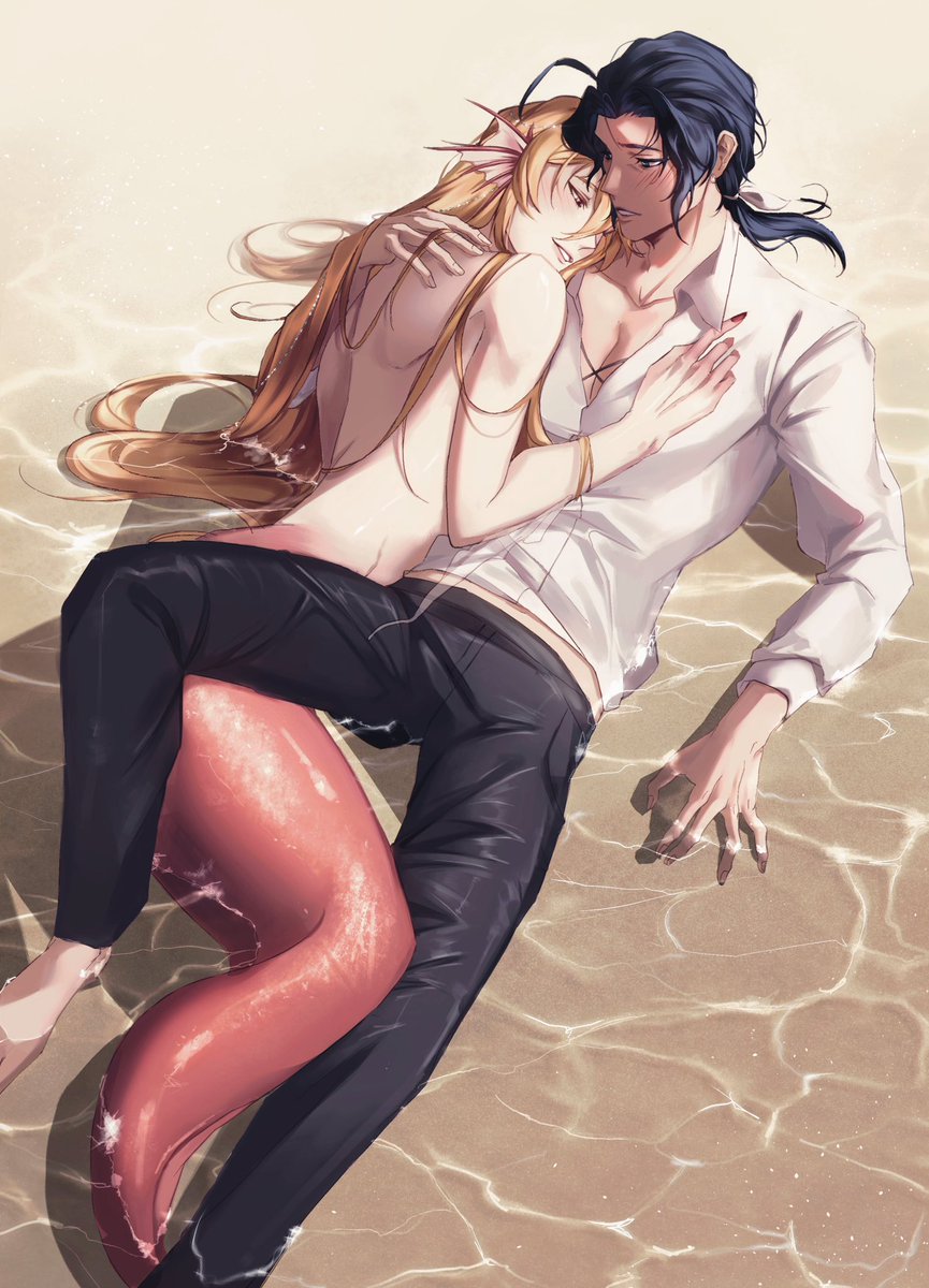 🧜‍♀️ and his 🕵️‍♂️ #mermay2023