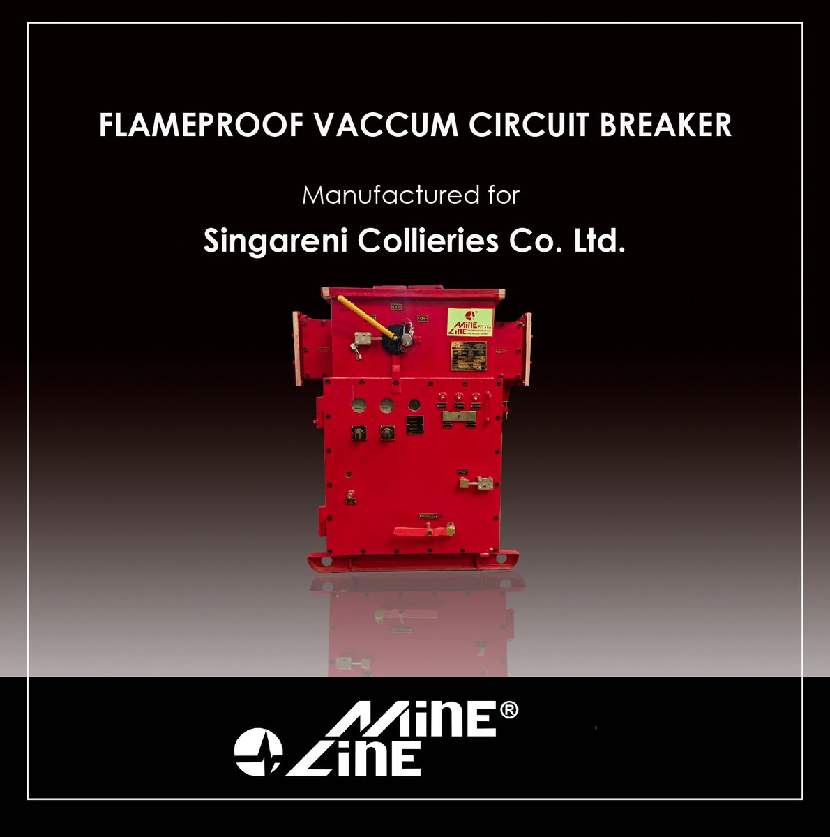 minelinepvtltd's tweet photo. We are obliged to share that we have manufactured flame proof Vacuum Circuit Breaker for Singareni Collieries.
The product details : The Enclosure is of welded steel construction and it comprises two compartments.
Phases-3. Capacity: 3.3KV 400 Amps
.
 .
 .
 .
 #coalmining #mining https://t.co/yByz321BAu