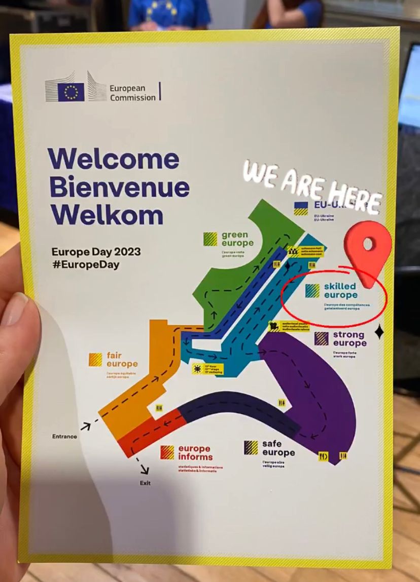 translatores's tweet photo. Today is #EUOpenDay! The EU institutions are opening their doors 10:00-18:00 in📍Brussels, in honour of #EuropeDay 🇪🇺 on 09 May.
Come meet DG for #Translation in the 👉 Skilled Europe Village.
ℹ https://t.co/aLXcwGmjno
Facebook event: https://t.co/kLHkHi0fKz
#EUOpenDoors
#xl8 https://t.co/QMRIn5KZT0