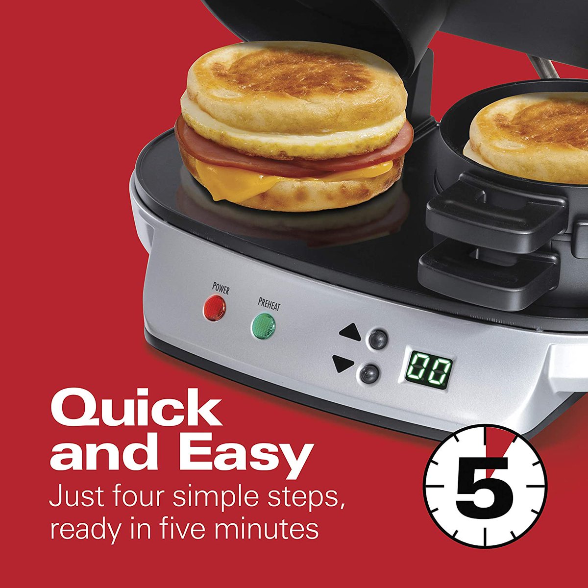 Mysterious_AMMW's tweet photo. Perfect Solution for Busy Morning Hamilton Beach Dual Breakfast Sandwich Maker with Timer
https://t.co/U7L4oHLzE5
#homeaccessories #homeappliances #homedecor #kitchen #kitchengadget #kitchendesign #kitchentool #kitchendecor #home #fashionable #trend #keto #breakfast #morning https://t.co/NdfGV2Lm32