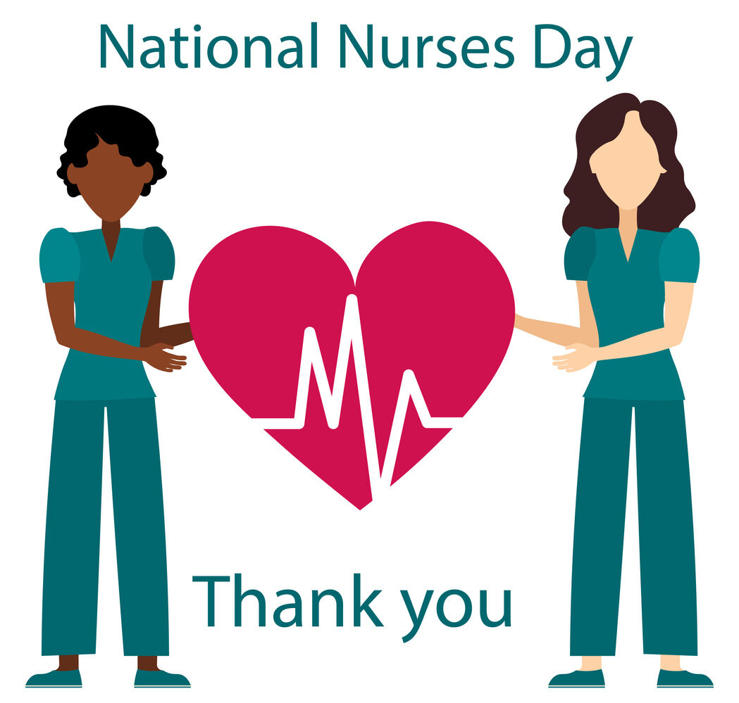 Happy Nurse's Day! Please join us in recognizing and thanking nurses, we appreciate your compassion and dedication to improving the lives of others. #nursesday