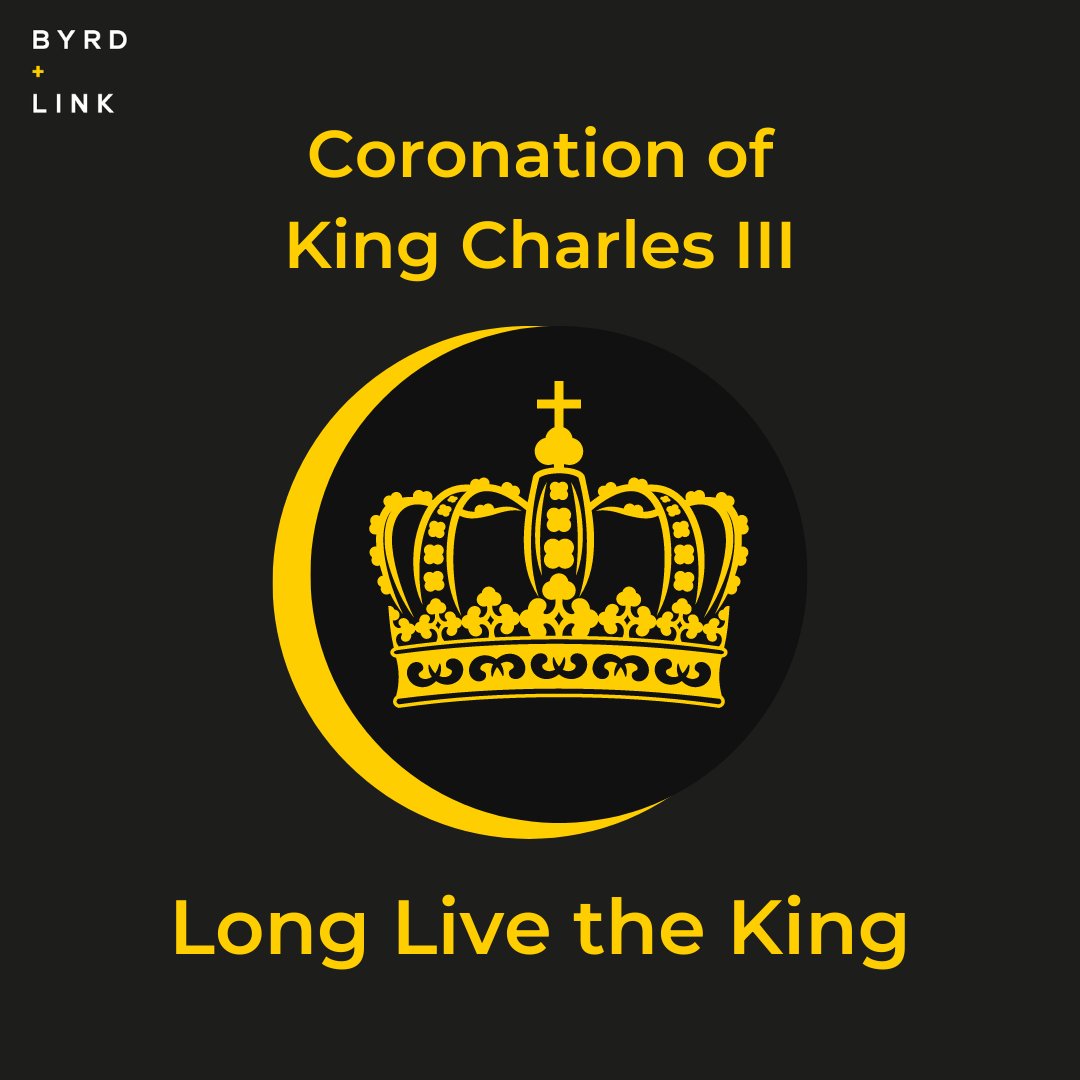 byrdandlink's tweet photo. Today marks a historic moment as King Charles III is officially crowned as the monarch of the United Kingdom. 👑 🇬🇧 Long live the king! 

#KingCharlesIII #CoronationDay #Coronation2023 https://t.co/ccpb1Dt0Bl