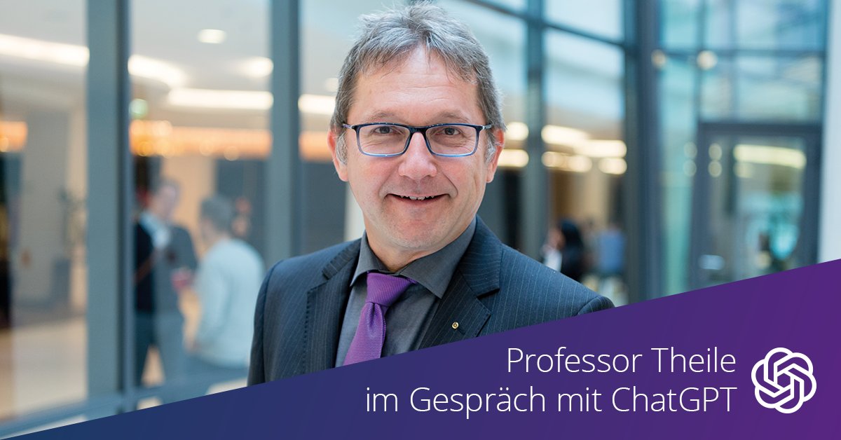 Prof. Dr. Carsten Theile stellt ChatGPT zum Thema Konzernrechnungslegung auf die Probe!🤔 Was die KI-Maschine tatsächlich kann und welche Risiken im Umgang entstehen, lesen Sie in unserem Blogartikel: okt.to/oTnluC #KI #interview #chatgpt #lucanet #finance