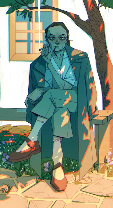 It's my birthday today, yay! The best gift for an artist on their birthday is to share their work 