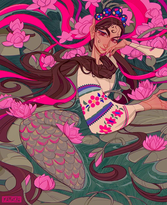 It's my birthday today, yay! The best gift for an artist on their birthday is to share their work 