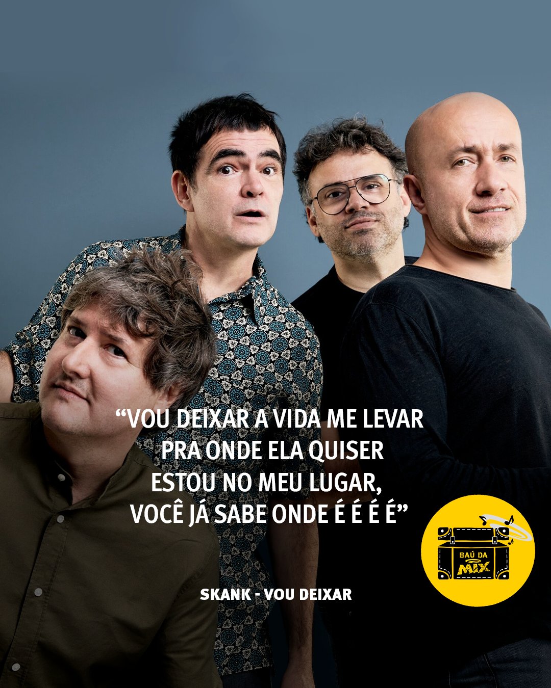 Mix Rio FM on X: 'Vou deixar A vida me levar pra onde ela - lucox.cl