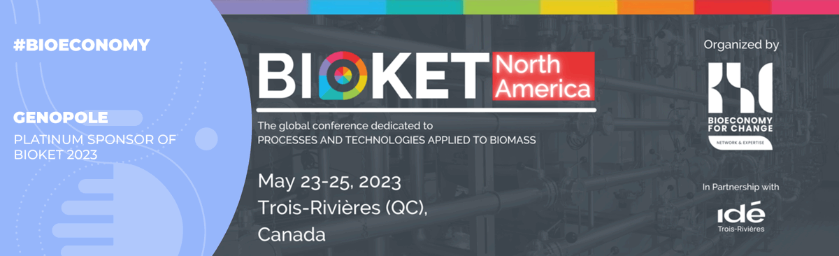 Genopole's tweet photo. #Bioeconomy🧪
Genopole is proud to sponsor @BIOKETech, the reference event for processes and technologies applied to #biomass. 🙌 #biotech
Come meet industry players and Genopole during these 3 days! 👋 🙋
ℹ️ Program &amp; registration: https://t.co/fS2SDGDczM https://t.co/lPgTpEioir