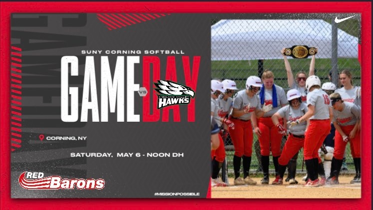 CorningRedBaronsSoftball tweet media