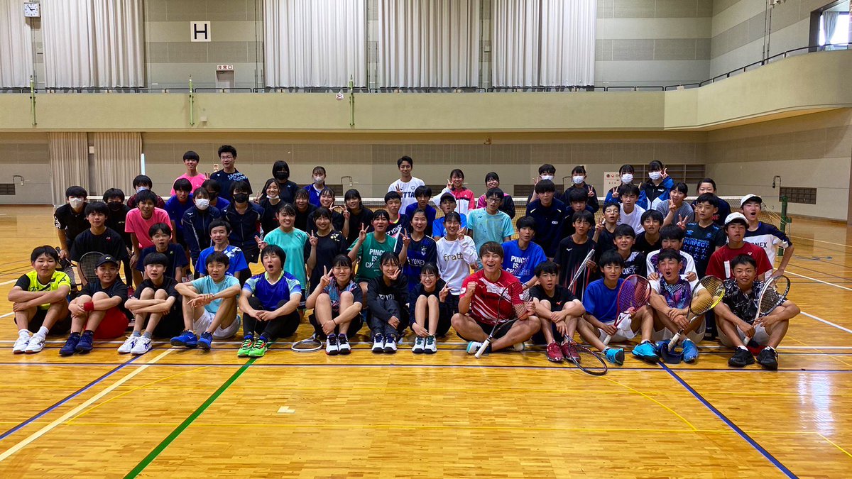 FunemizuYuta's tweet photo. 今日は静岡県でイベント行いました！！

指導した事を吸収し自分のモノにするスピードがとても早くて驚きました！

皆さん今日���ようにソフトテニスを楽しんで1日でも長く続けてください🙆‍♂️👍

企画、運営して下さった、ラケットや様ありがとうございました！！
@RAKETTOYA_K https://t.co/wNpxVeGoAr
