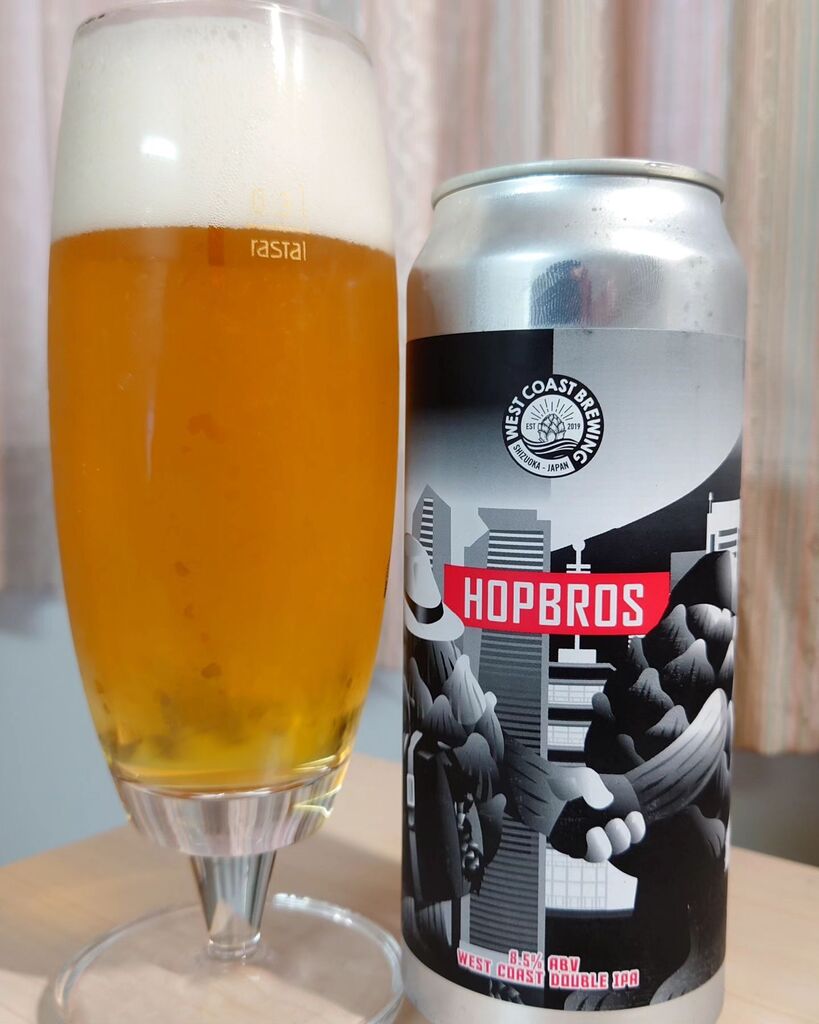 waiichi8's tweet photo. #HOPBROS #ホップブロス #クラフトビール #WestCoastDoubleIPA #8.5% #EGComet/El Dorado/Mosaic #静岡県 #用宗 #WestCoastBrewing #ウェストコーストブリューイング https://t.co/dZdhMuF2LR https://t.co/wBAGKzJVVw